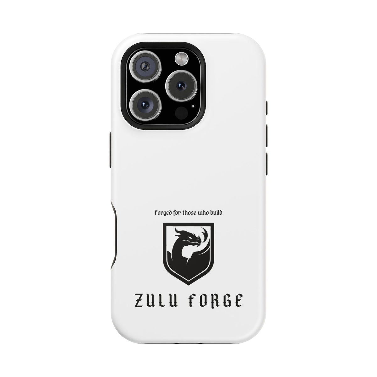 Phone Case — Magnetic Impact-Resistant Zulu Forge Case ("Forged for those who build")