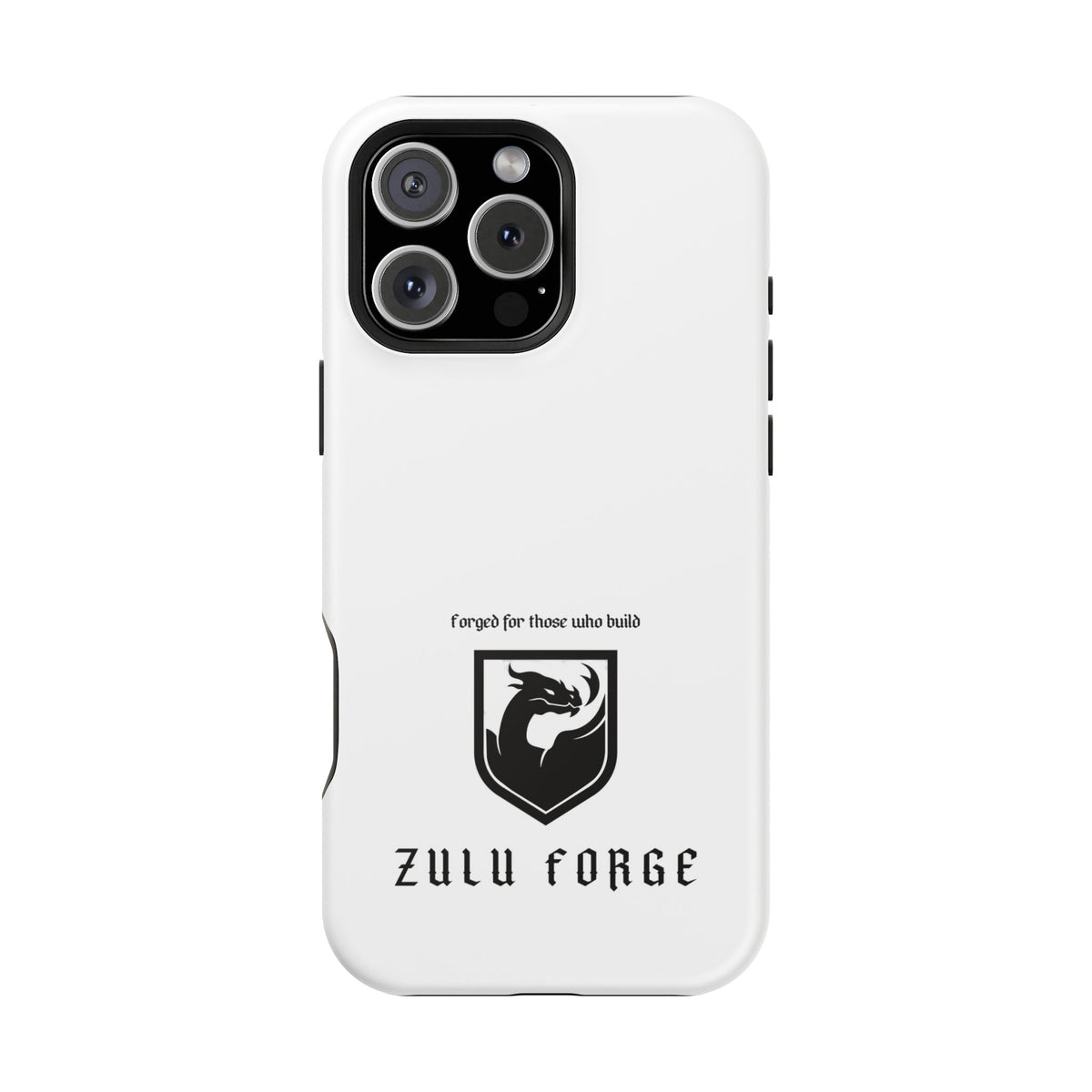 Phone Case — Magnetic Impact-Resistant Zulu Forge Case ("Forged for those who build")