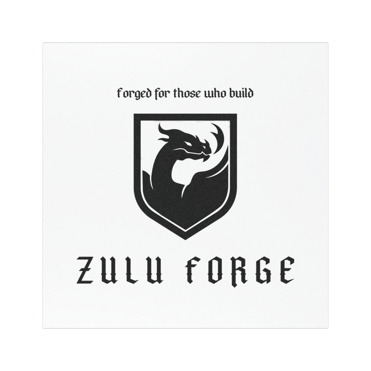 Car Magnet — Zulu Forge Mark