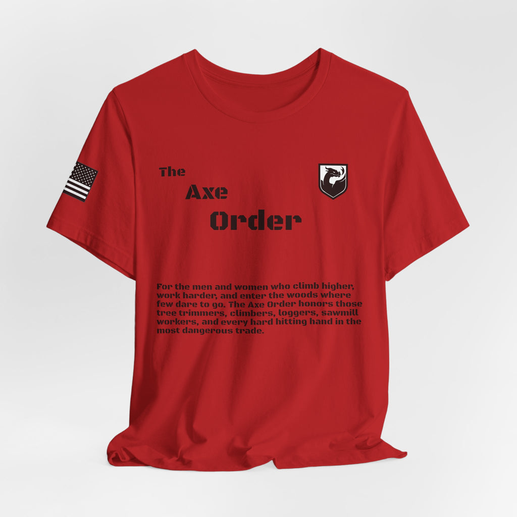 The Axe Order Tee — Viking Axe Brotherhood Graphic T‑Shirt