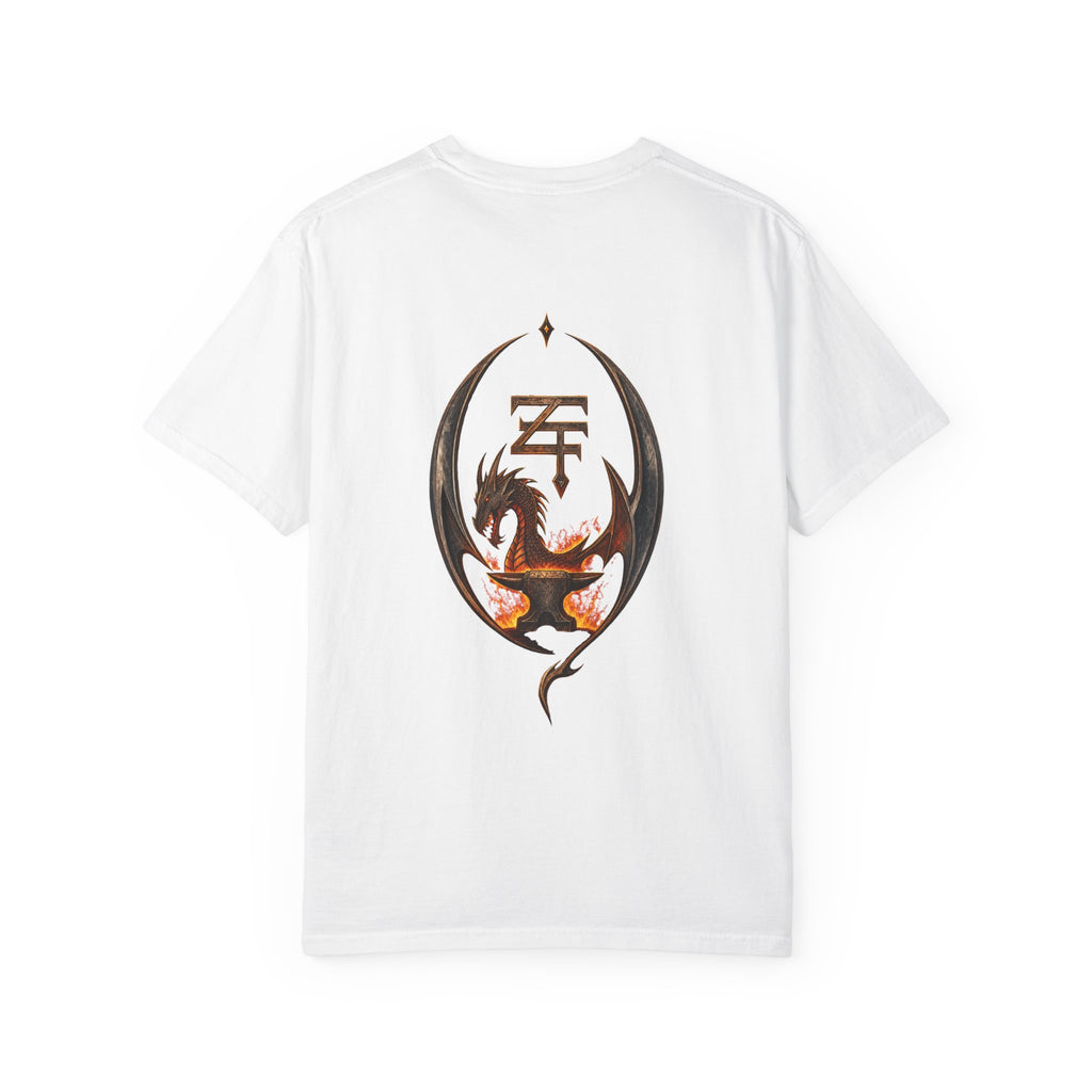 The Dark Forge Collection — Fiery Crest Graphic Tee