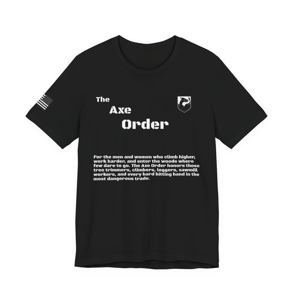 The Axe Order Tee — Viking Axe Brotherhood Graphic T‑Shirt