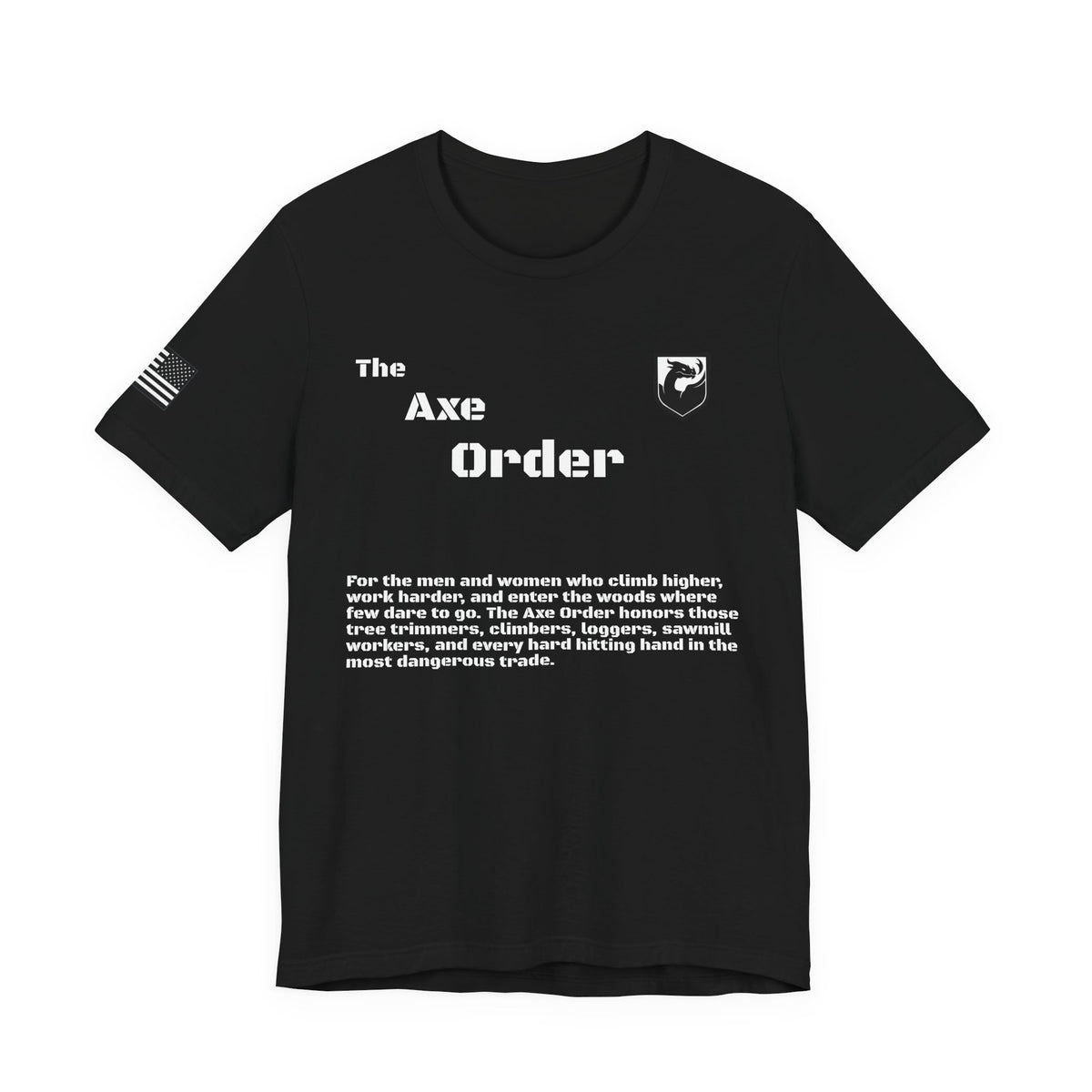 The Axe Order Tee — Viking Axe Brotherhood Graphic T‑Shirt