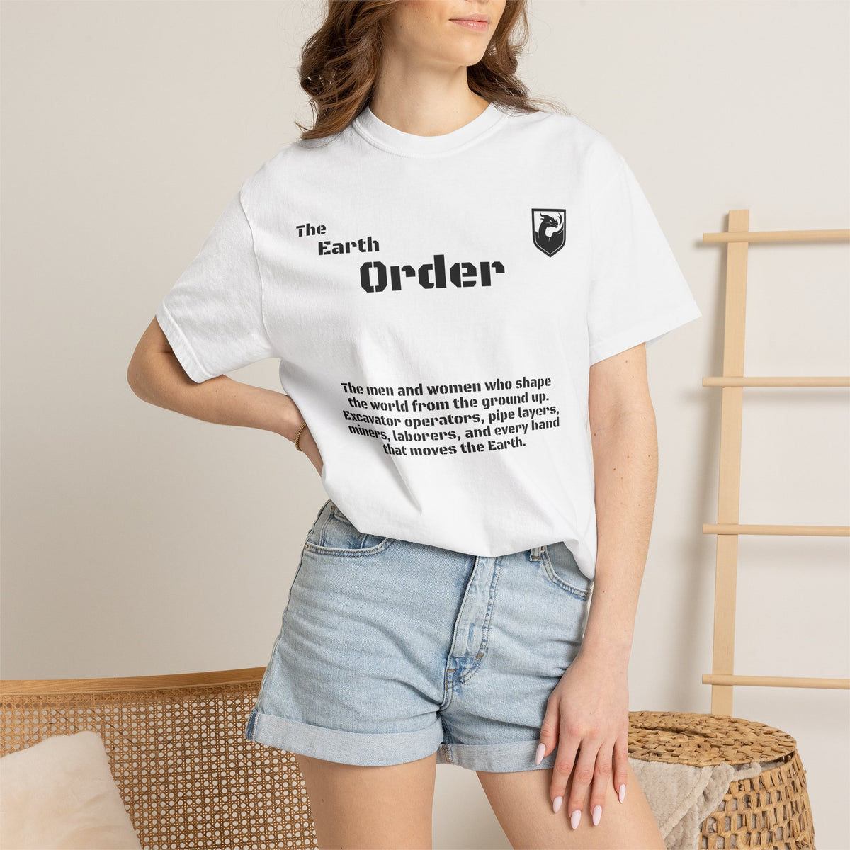 The Earth Order Collection — Excavator Operator Graphic Tee
