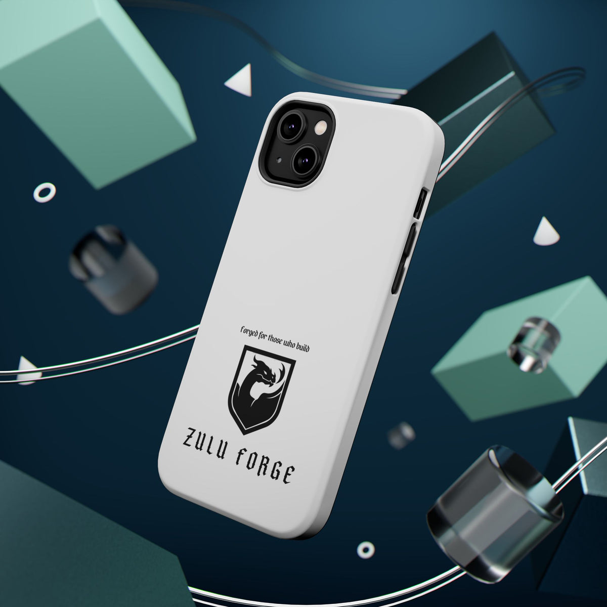 Phone Case — Magnetic Impact-Resistant Zulu Forge Case ("Forged for those who build")