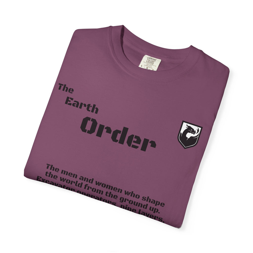 The Earth Order Collection — Excavator Operator Graphic Tee