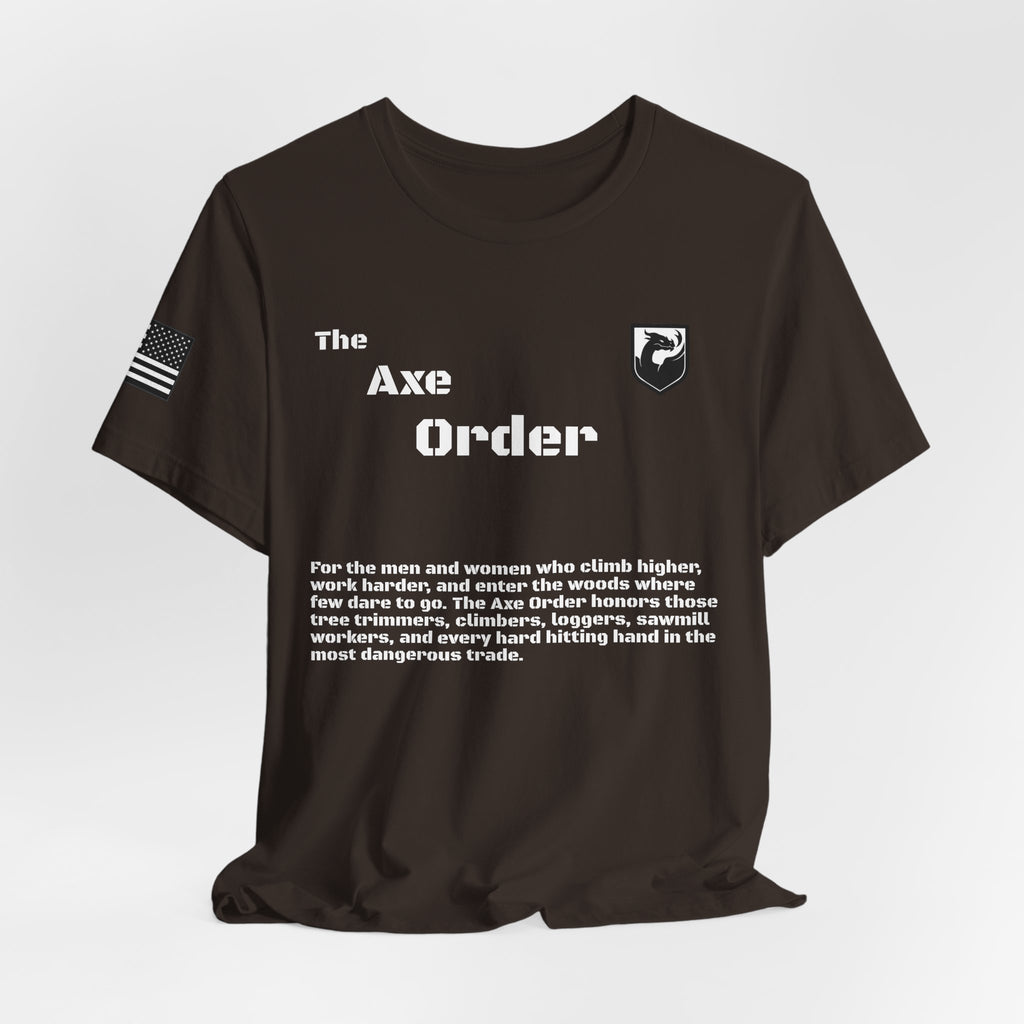 The Axe Order Tee — Viking Axe Brotherhood Graphic T‑Shirt