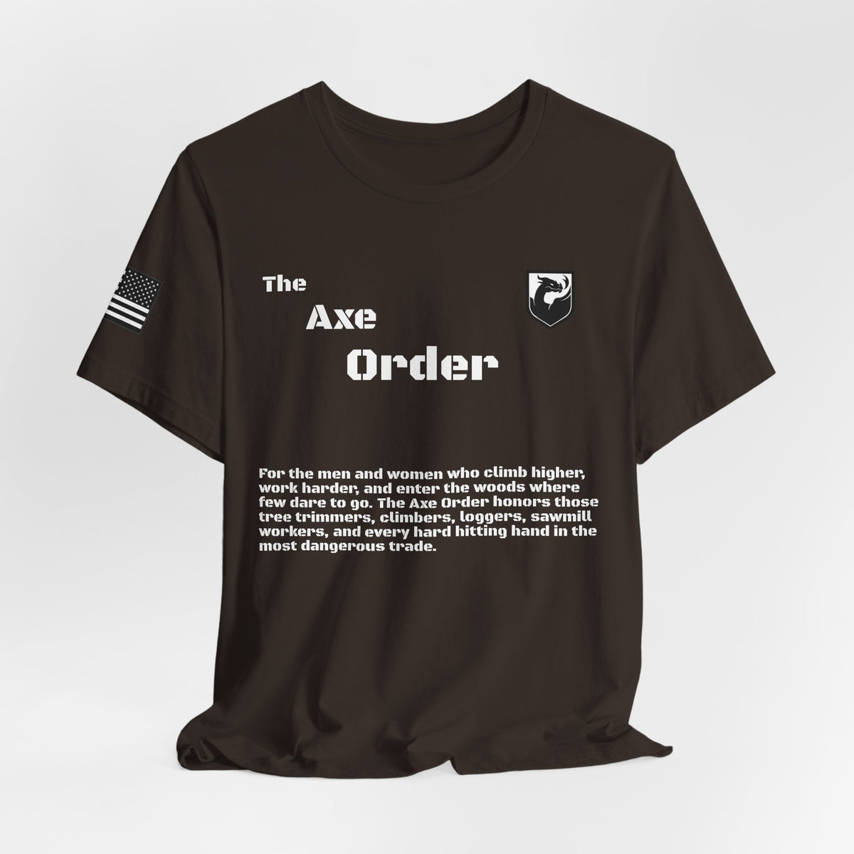 The Axe Order Tee — Viking Axe Brotherhood Graphic T‑Shirt
