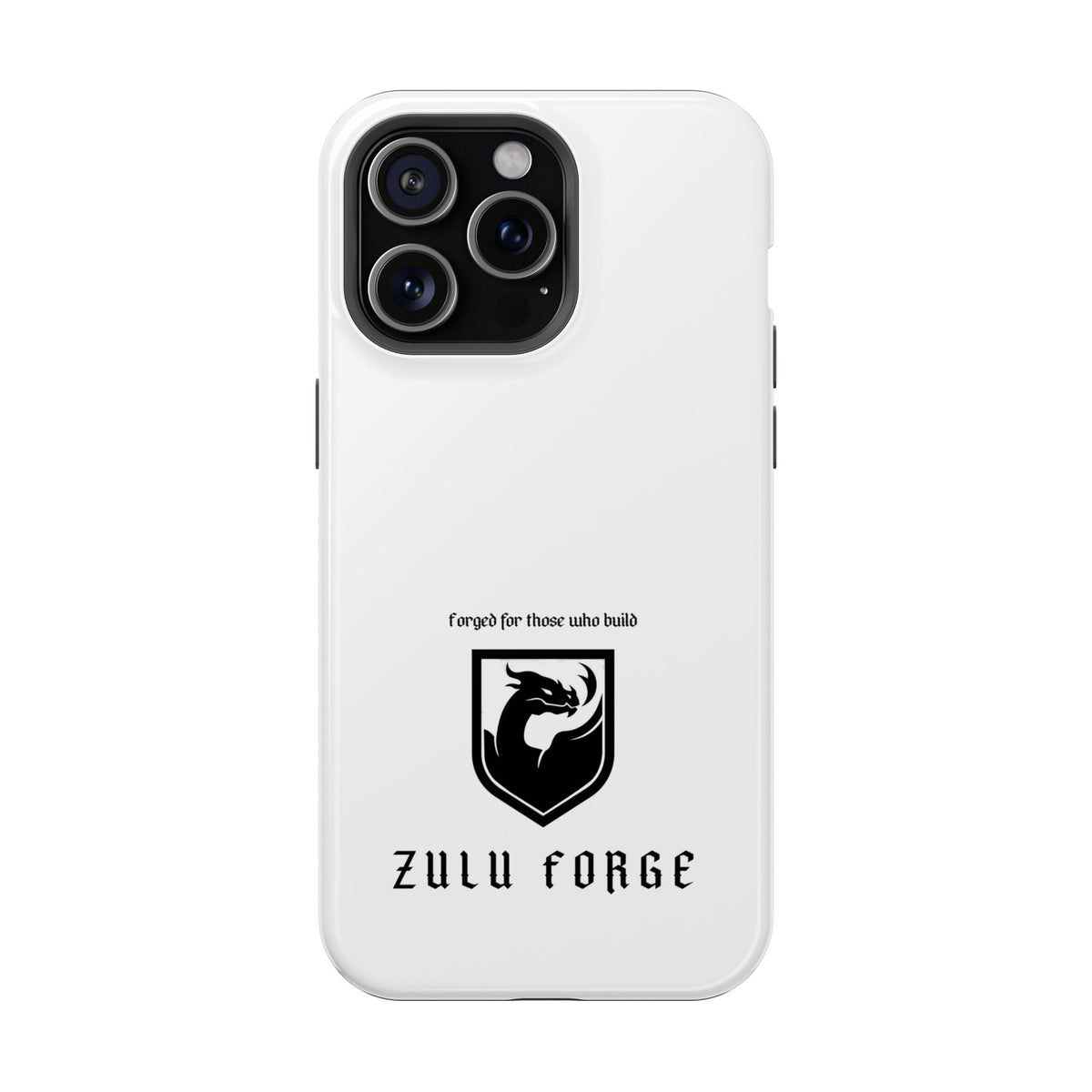 Phone Case — Magnetic Impact-Resistant Zulu Forge Case ("Forged for those who build")
