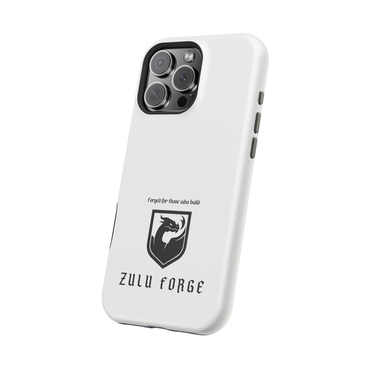 Phone Case — Magnetic Impact-Resistant Zulu Forge Case ("Forged for those who build")