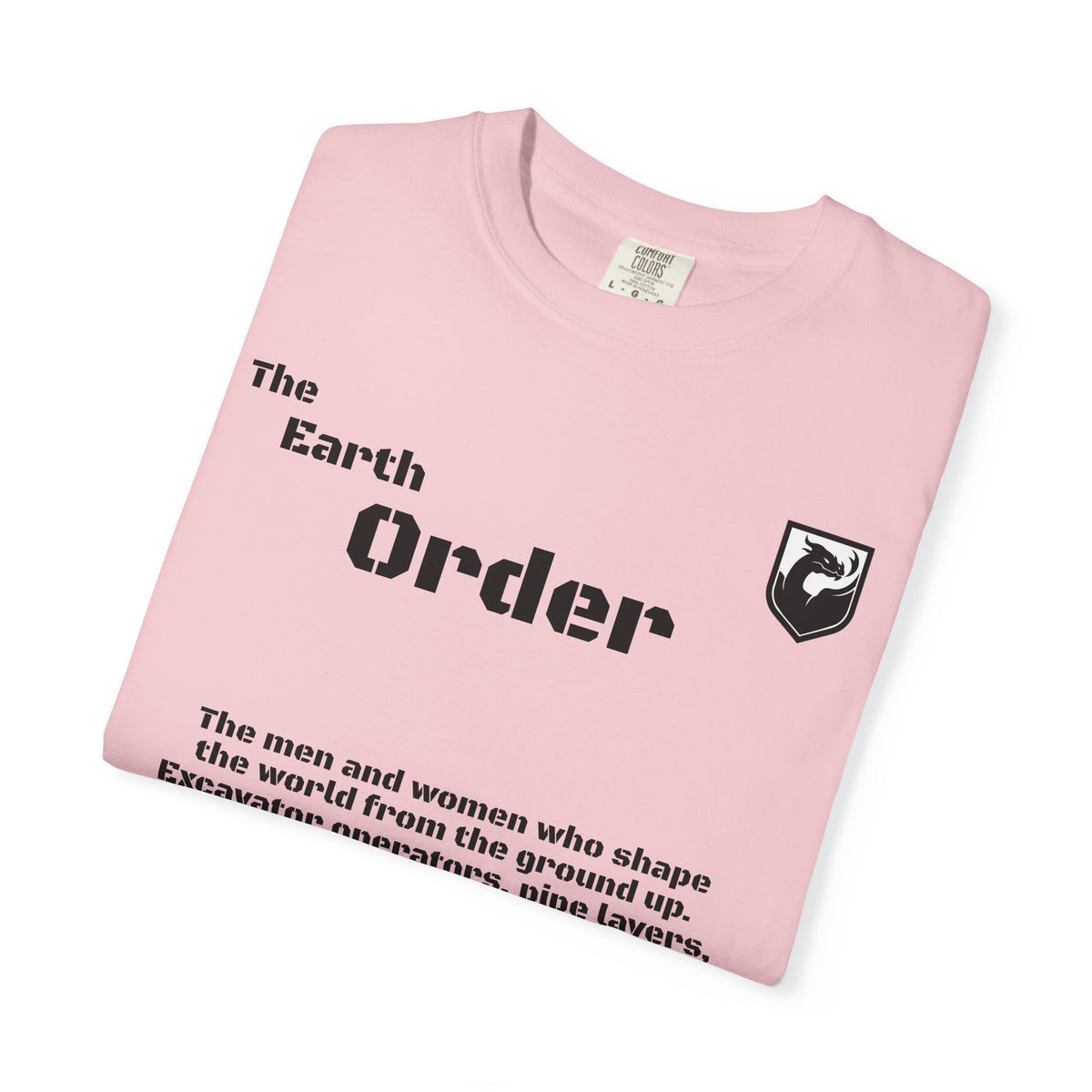The Earth Order Collection — Excavator Operator Graphic Tee