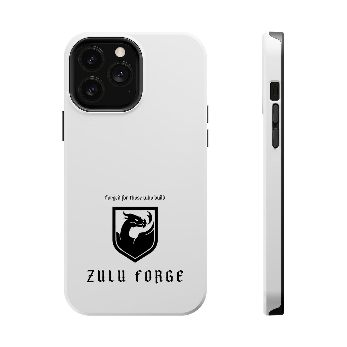 Phone Case — Magnetic Impact-Resistant Zulu Forge Case ("Forged for those who build")