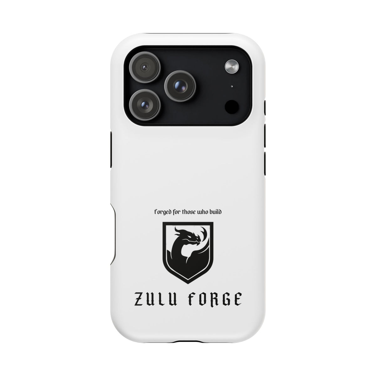 Phone Case — Magnetic Impact-Resistant Zulu Forge Case ("Forged for those who build")