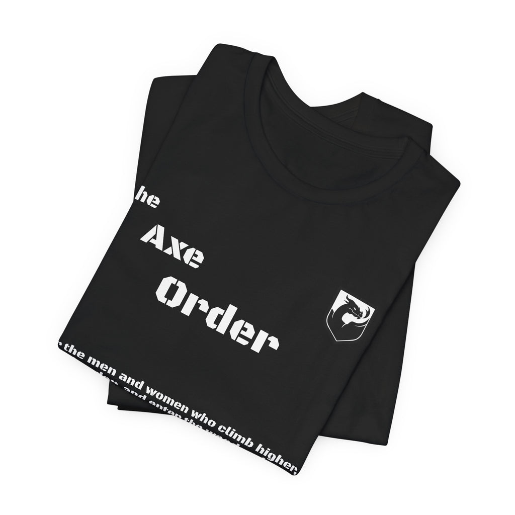 The Axe Order Tee — Viking Axe Brotherhood Graphic T‑Shirt