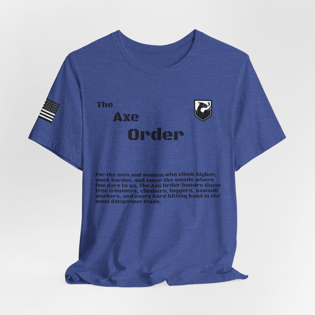 The Axe Order Tee — Viking Axe Brotherhood Graphic T‑Shirt