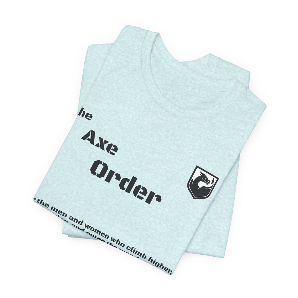 The Axe Order Tee — Viking Axe Brotherhood Graphic T‑Shirt