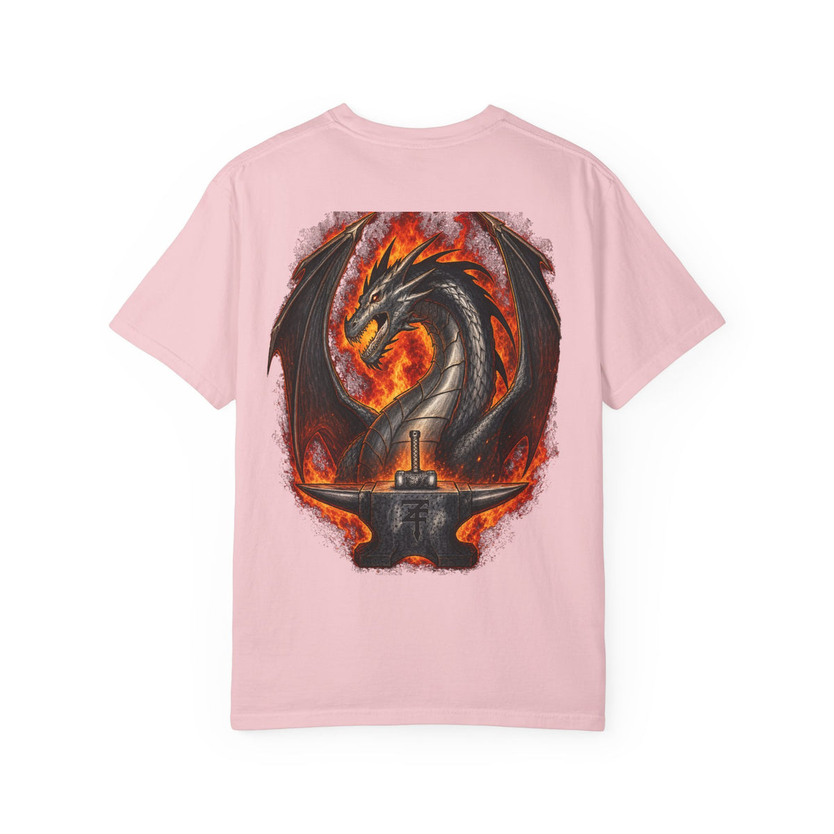 The Dark Forge Collection — Fiery Dragon Graphic Tee