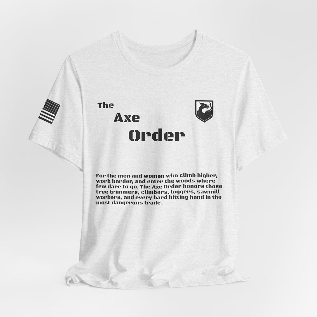 The Axe Order Tee — Viking Axe Brotherhood Graphic T‑Shirt